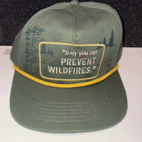 The Landmark Project Other - The Landmark Project "Only You Can Prevent Wildfires" Roper Snapback Hat OSFA